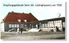 Empfangsgebäude Selm (Kr. Lüdinghausen) um 1950